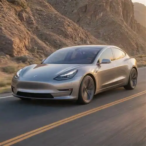 Tesla Model 3 - The Streamlined Elegance of the Tesla Model 3